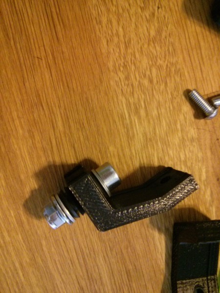 My attempt at rubber isolation mounts. It could work.
